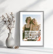 Das perfekte Geschenk für deine beste Freundin: Personalisiertes Poster voller Erinnerungen! - posterfolio.de