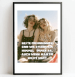 Das perfekte Geschenk für deine beste Freundin: Personalisiertes Poster voller Erinnerungen! - posterfolio.de