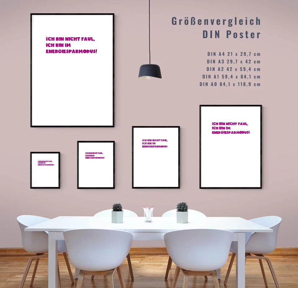 Deine Sprüche, Dein Stil: Gestalte Dein personalisiertes Poster!