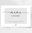 Zeig deiner Mama, wie besonders sie ist! Personalisiertes Poster zum Muttertag - posterfolio.de