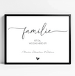 Kreiere dein einzigartiges Familienposter – Deine Familie, deine Geschichte! - posterfolio.de
