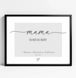 Zeig deiner Mama, wie besonders sie ist! Personalisiertes Poster zum Muttertag - posterfolio.de