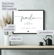 Kreiere dein einzigartiges Familienposter – Deine Familie, deine Geschichte! - posterfolio.de