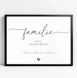 Kreiere dein einzigartiges Familienposter – Deine Familie, deine Geschichte! - posterfolio.de