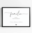 Kreiere dein einzigartiges Familienposter – Deine Familie, deine Geschichte! - posterfolio.de