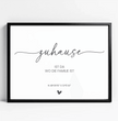 Einzigartiges Geschenk mit Herz: Personalisiertes Familienposter - posterfolio.de