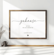 Einzigartiges Geschenk mit Herz: Personalisiertes Familienposter - posterfolio.de