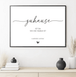 Einzigartiges Geschenk mit Herz: Personalisiertes Familienposter - posterfolio.de