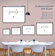 Familie ist alles: Personalisiertes Familien-Poster ”family