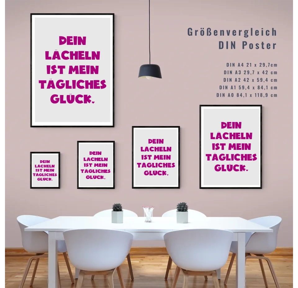 Einzigartiger Liebesbeweis: Personalisiertes Hochzeitsposter