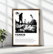 Emotionales Definitions Poster Familie – Dein einzigartiges, personalisiertes Geschenk - posterfolio.de