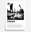 Emotionales Definitions Poster Familie – Dein einzigartiges, personalisiertes Geschenk - posterfolio.de