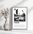 Emotionales Definitions Poster Familie – Dein einzigartiges, personalisiertes Geschenk - posterfolio.de
