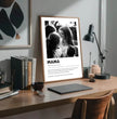 Emotionales Definitions Poster Mama – Einzigartiges, personalisiertes Geschenk - posterfolio.de