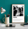 Emotionales Definitions Poster Mama – Einzigartiges, personalisiertes Geschenk - posterfolio.de