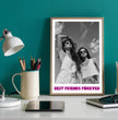 Einzigartiges Geschenk für deine beste Freundin: Personalisiertes Poster mit eurem Foto und individueller Botschaft - posterfolio.de