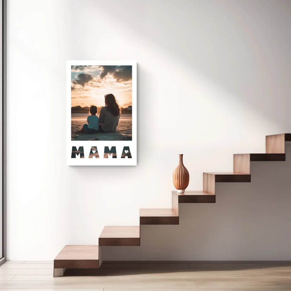 Ein Bild mit Mama – Personalisiertes Poster als einzigartiges Geschenk