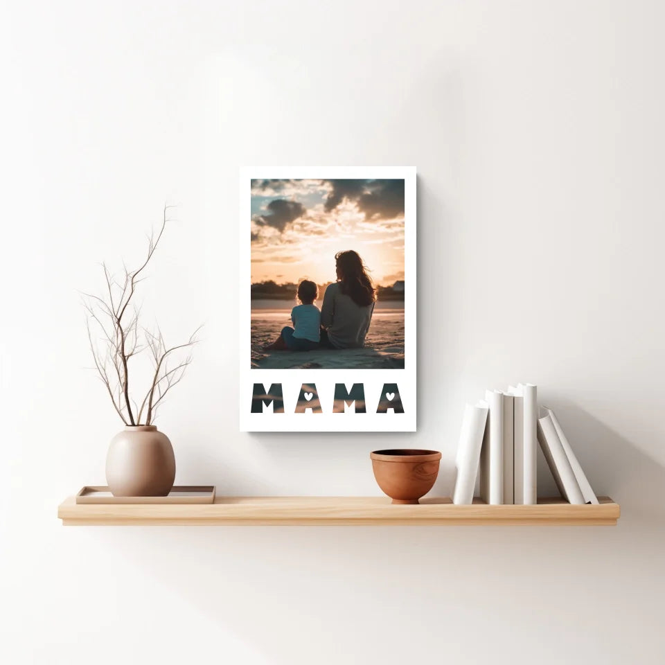 Ein Bild mit Mama – Personalisiertes Poster als einzigartiges Geschenk