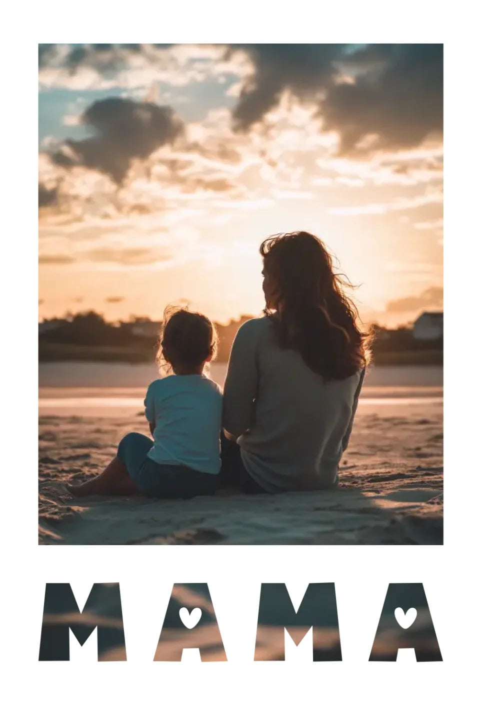 Ein Bild mit Mama – Personalisiertes Poster als einzigartiges Geschenk