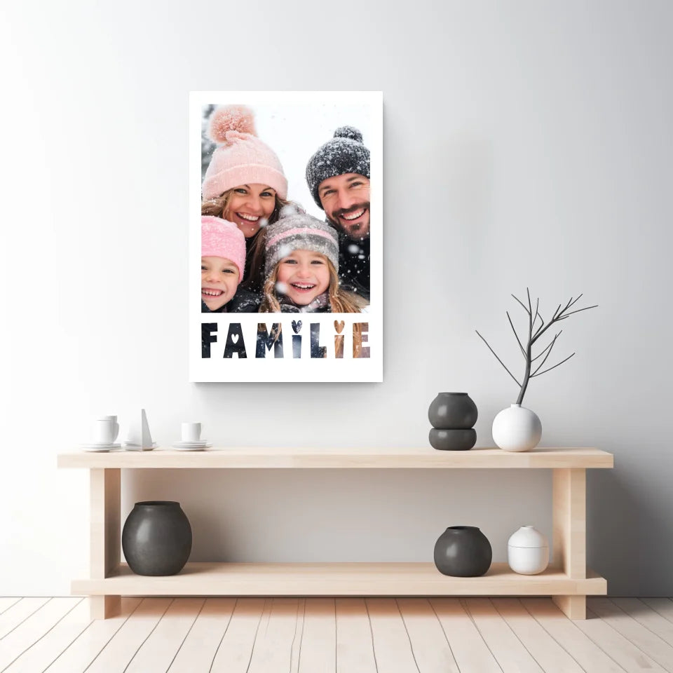 Unvergessliche Familienmomente – Personalisiertes Poster als Geschenkidee