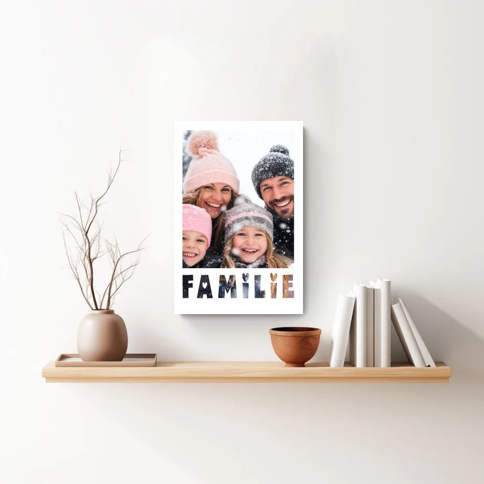 Unvergessliche Familienmomente – Personalisiertes Poster als Geschenkidee