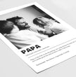 Liebevoll gestaltetes Definitions Poster als einzigartiges Geschenk für Papa - posterfolio.de
