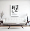 Liebevoll gestaltetes Definitions Poster als einzigartiges Geschenk für Papa - posterfolio.de