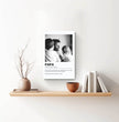 Liebevoll gestaltetes Definitions Poster als einzigartiges Geschenk für Papa - posterfolio.de
