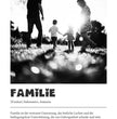 Emotionales Definitions Poster Familie – Dein einzigartiges, personalisiertes Geschenk - posterfolio.de