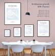 Einzigartig wie Du: Deine personalisierte Landkarte als individuelles Geschenk! - posterfolio.de