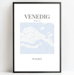 Einzigartig wie Du: Deine personalisierte Landkarte als individuelles Geschenk! - posterfolio.de