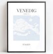 Einzigartig wie Du: Deine personalisierte Landkarte als individuelles Geschenk! - posterfolio.de