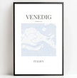 Einzigartig wie Du: Deine personalisierte Landkarte als individuelles Geschenk! - posterfolio.de
