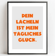 Einzigartiger Liebesbeweis: Personalisiertes Hochzeitsposter - posterfolio.de