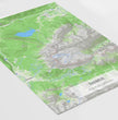 Personalisierte topographische Landkarte klassischer Stil - einzigartiger kann es nicht sein! - posterfolio.de