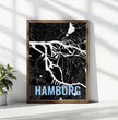Einzigartiges Geschenk: Personalisiertes Landkartenposter mit individuellem Ortsnamen gestalten! - posterfolio.de