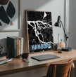 Einzigartiges Geschenk: Personalisiertes Landkartenposter mit individuellem Ortsnamen gestalten! - posterfolio.de