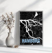 Einzigartiges Geschenk: Personalisiertes Landkartenposter mit individuellem Ortsnamen gestalten! - posterfolio.de