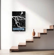 Einzigartiges Geschenk: Personalisiertes Landkartenposter mit individuellem Ortsnamen gestalten! - posterfolio.de