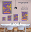 Personalisierte Landkarte Stockholm im Style Pop Punk - posterfolio.de