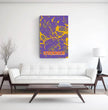 Personalisierte Landkarte Stockholm im Style Pop Punk - posterfolio.de