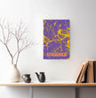 Personalisierte Landkarte Stockholm im Style Pop Punk - posterfolio.de