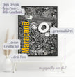 Dein personalisiertes Poster der Fußballstadien - Gestalte jetzt dein individuelles Stadion-Poster im Style “Maracanã” - posterfolio.de