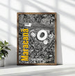 Dein personalisiertes Poster der Fußballstadien - Gestalte jetzt dein individuelles Stadion-Poster im Style “Maracanã” - posterfolio.de