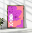 Einzigartiges Geschenk: Personalisierte Landkarte im London Style - Dein individuelles Highlight! - posterfolio.de