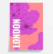 Einzigartiges Geschenk: Personalisierte Landkarte im London Style - Dein individuelles Highlight! - posterfolio.de