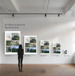 Fotocollage mit Landkarte und Koordinaten – Drei Zinnen Dolomiten - posterfolio.de