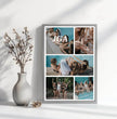 Fotocollage Junggesellinnenabschied – Personalisiertes JGA Poster - posterfolio.de