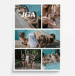 Fotocollage Junggesellinnenabschied – Personalisiertes JGA Poster - posterfolio.de