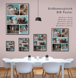 Fotocollage Junggesellinnenabschied – Personalisiertes JGA Poster - posterfolio.de
